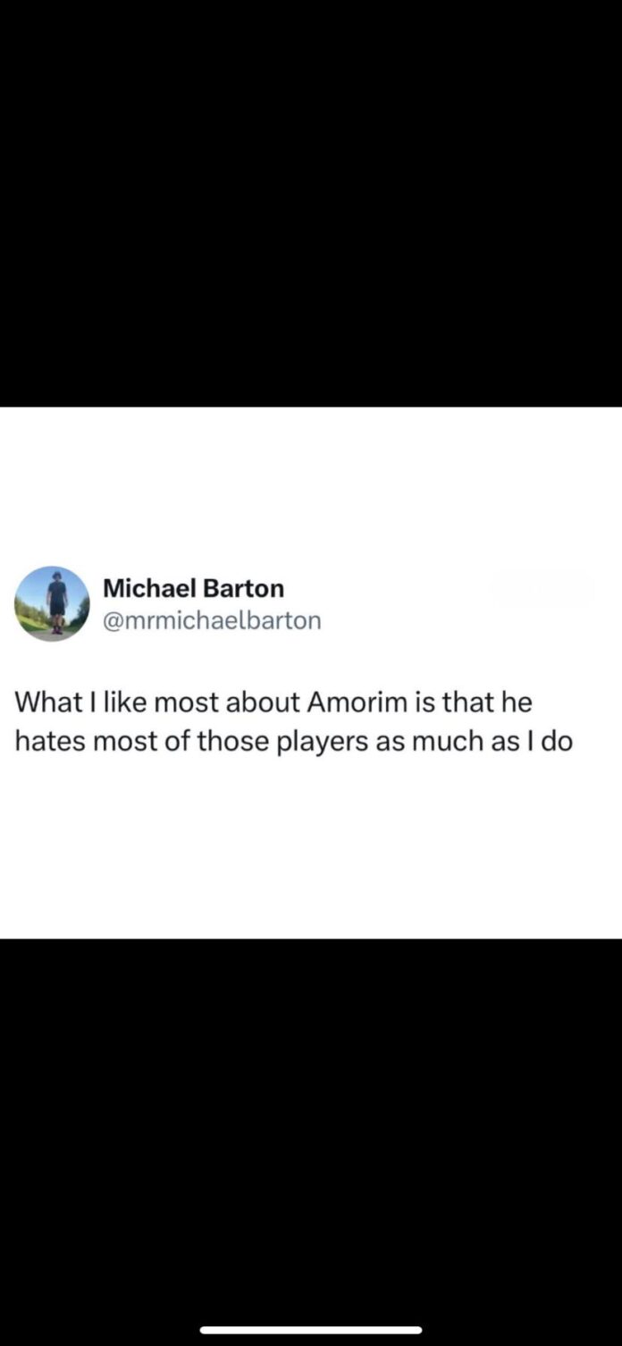 Ruben Amorim's Passionate Leadership Style Resonates with Manchester United Faithful